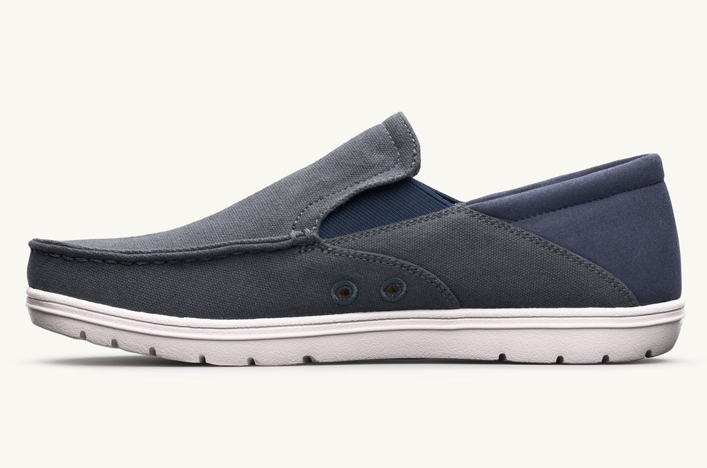 Drifter Lems Slip On Tenisky Damske Siva Námornícka Modrá | GCV9153YP