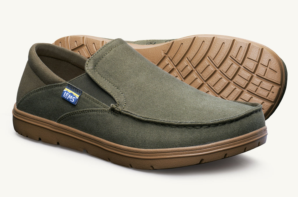 Drifter Lems Slip On Tenisky Panske Olivovo Zelená | UPH6462KQ