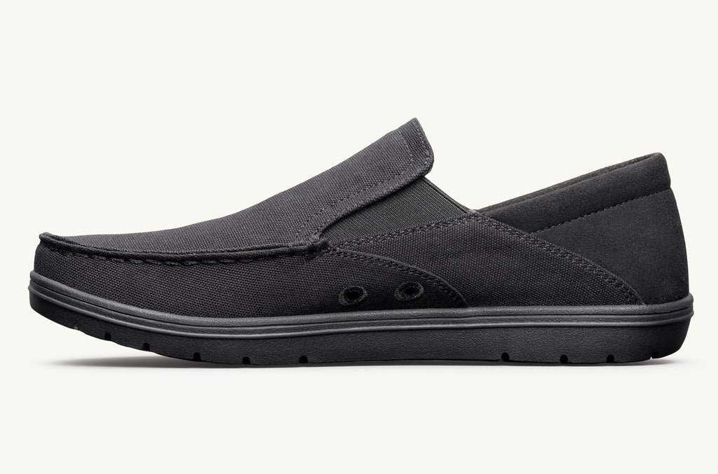 Drifter Lems Slip On Tenisky Panske Čierne | QCG5614RE