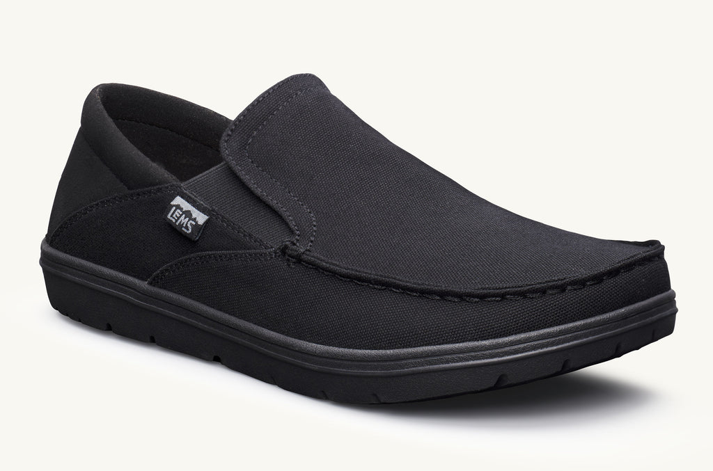 Drifter Lems Slip On Tenisky Panske Čierne | QCG5614RE