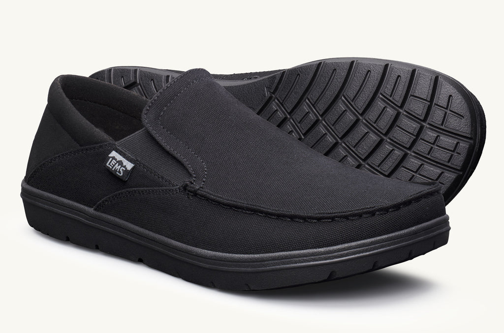 Drifter Lems Slip On Tenisky Panske Čierne | QCG5614RE